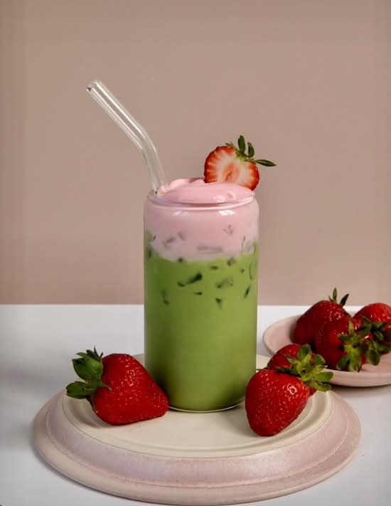 Strawberry Matcha