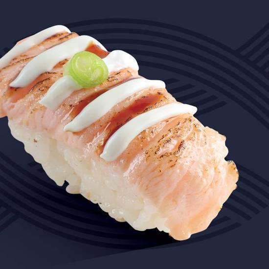 Grilled Salmon Nigiri (Australian)