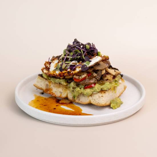 Truffle Mushroom Bruschetta
