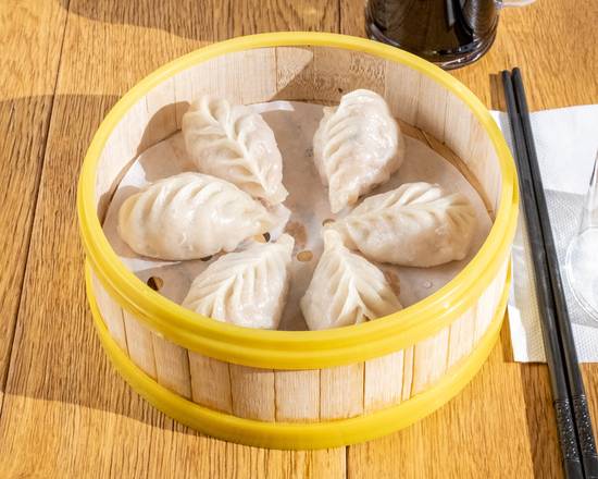 Steamed Chicken and Coriander Dumplings