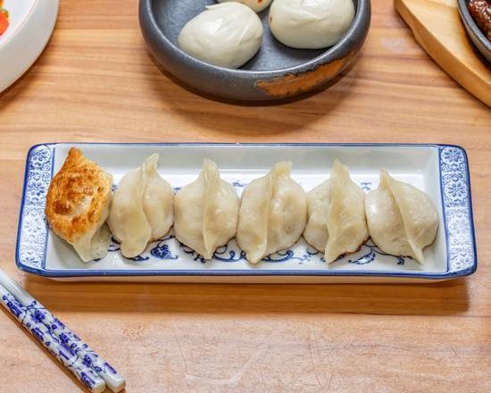 Pan Fried Pork and Chinese Cabbage Dumplings