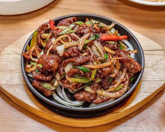 Sizzling Mongolian Beef