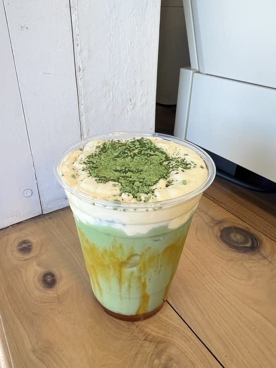 Mango Cold Foam Matcha