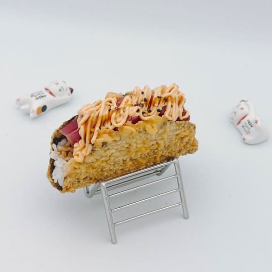 Spicy Tuna Sushi Taco