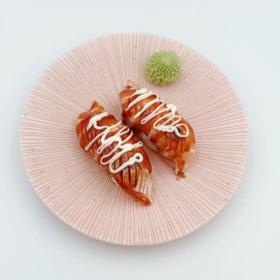 Aburi Salmon Belly Nigiri (2pcs)