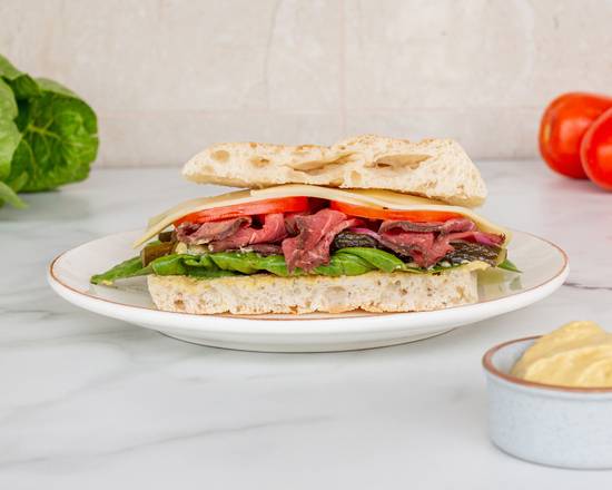 Rare Roast Beef Sandwich