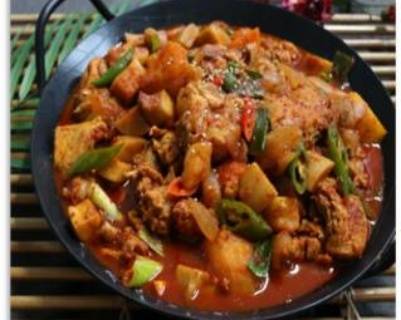 Boneless Spicy chicken stew