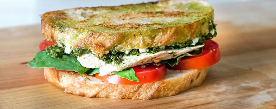Pesto Grilled Chicken Sandwich