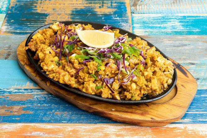 Spanish Paella with Tofu (VG)(GF)
