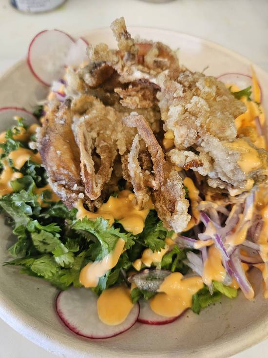 (I) Soft Shell Crab Poke Bowl