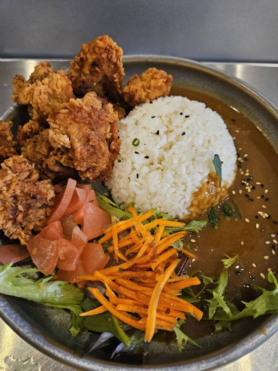 Fried Chicken Curry Don