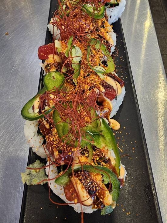 (I)Volcano Raw Tuna Roll