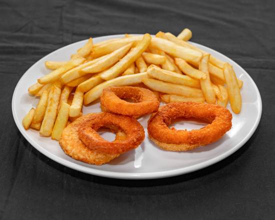 Calamari Ring and Chips