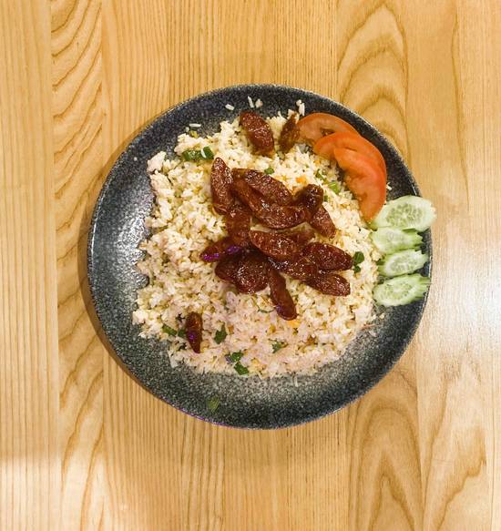 Salted Egg Fried Rice (បាយឆាពងទាប្រៃ)
