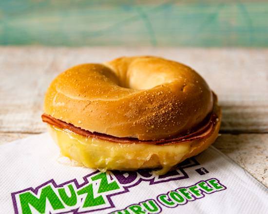 Ham and Cheese Bagel