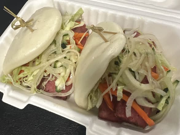 BBQ Chicken Bao Slider