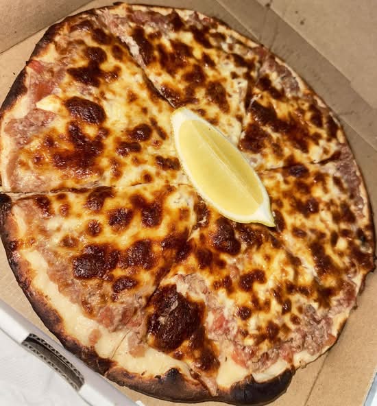 Meat and Cheese Pizza