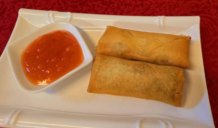 Vegetarian Spring Rolls (V)