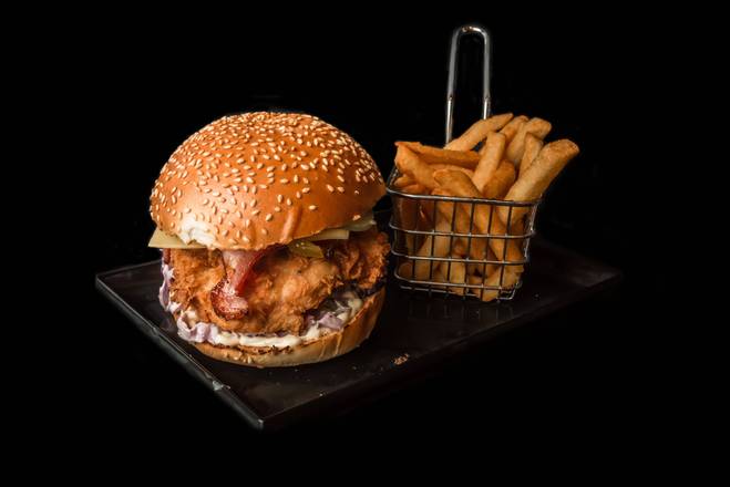 Southern Fried Chicken Burger Combo
