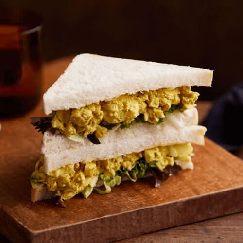 Curried Egg Sandwich