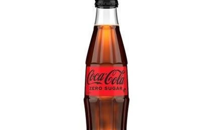 Coke Zero Glass Bottle