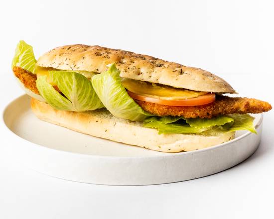 Chicken Schnitzel Panini