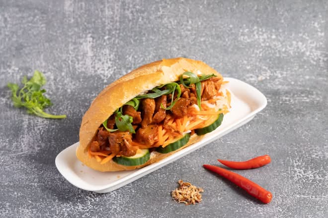 72.Vegan Lemongrass BBQ Pork