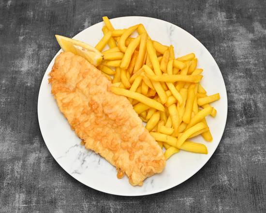 Battered Fish and Chips