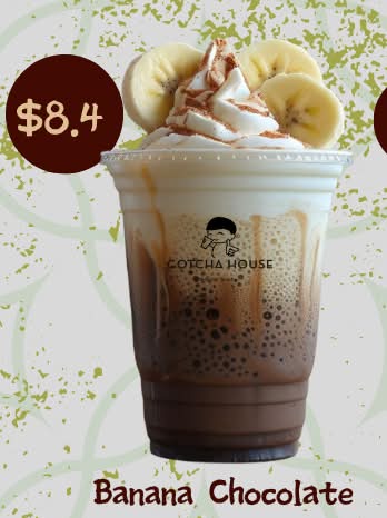 Banana Chocolate Frappe