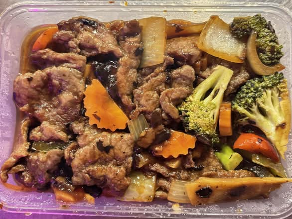 Wok Fried Beef and Black Bean Sauce