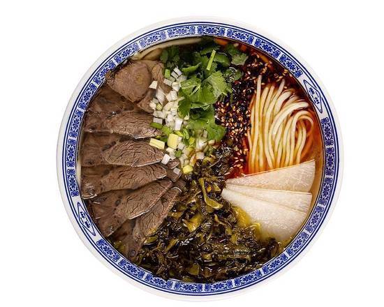 Pickled Cabbage Beef Noodle Soup