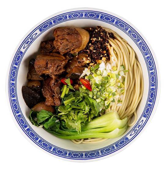 Braised Chicken Dry Noodle