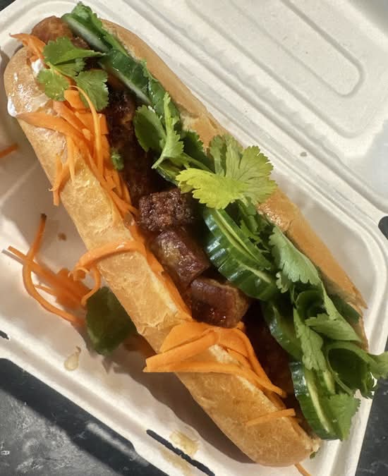 Roast Pork Belly Banh Mi