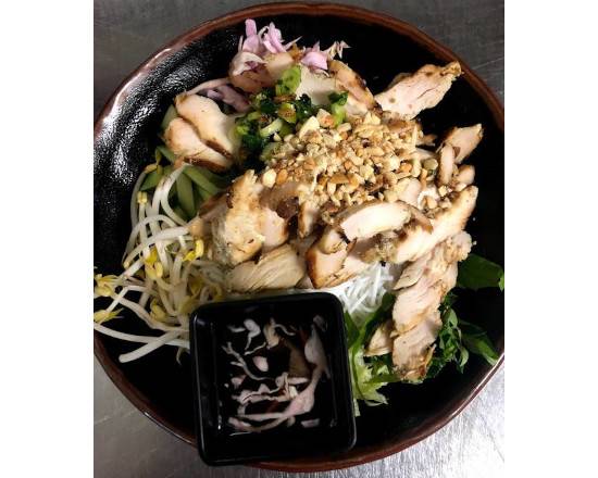 Grilled Chicken Bun Vermicelli Bowl  (GF)