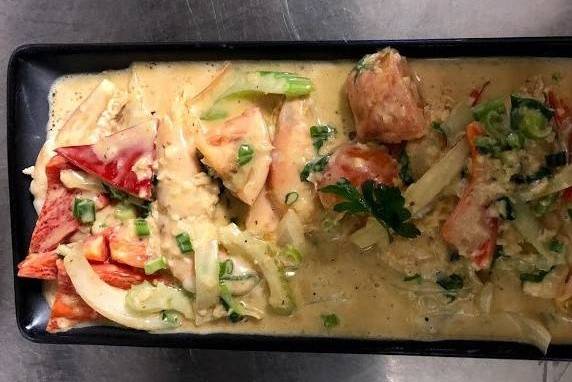 Garlic King Prawns