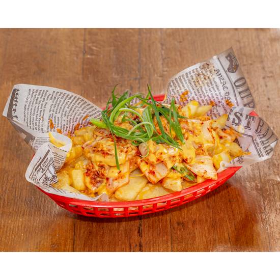 Kimchi Loaded Fries (V)