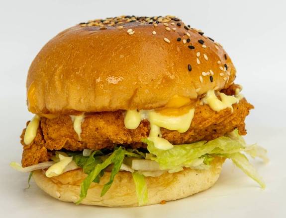 Southern fry chicken burger