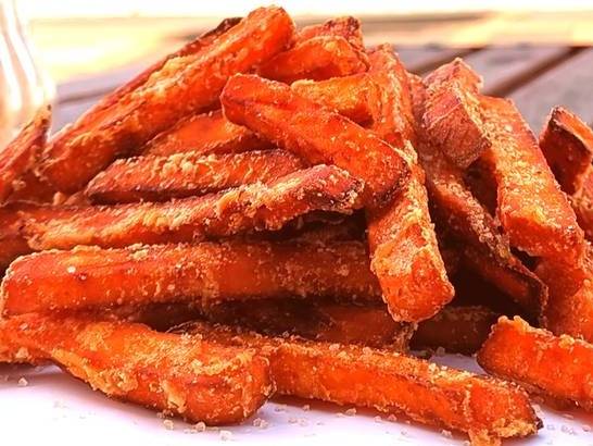 Sweet potato chips