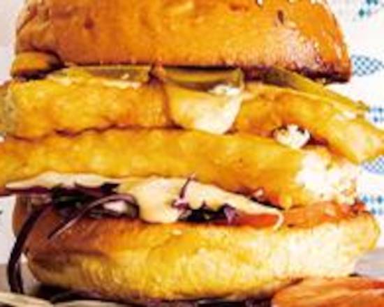 Fried Fish Burger