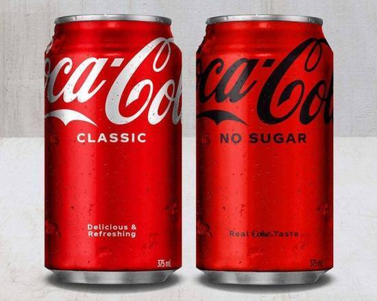 Coca-Cola NO SUGAR (375mL)