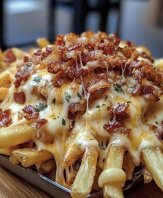 Loaded Cheese & Bacon Fries