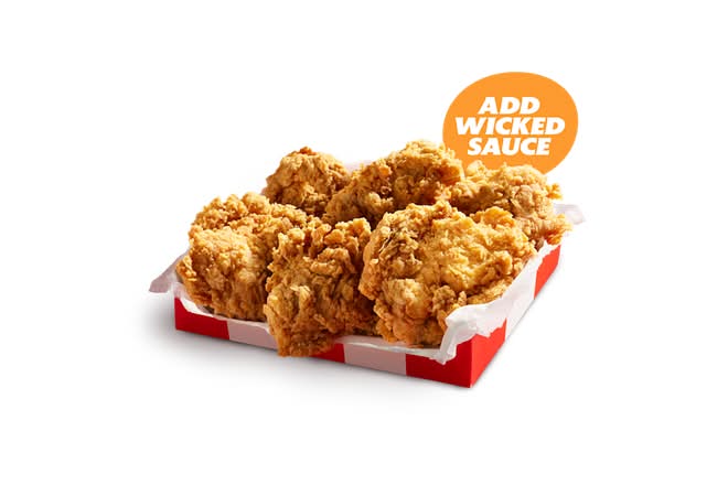 6 Pieces Wicked Boneless