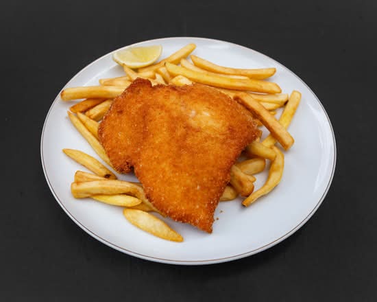 Loaded Chicken Schnitzel Chips (GF)