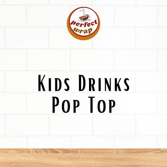 Kids Drinks Pop Top