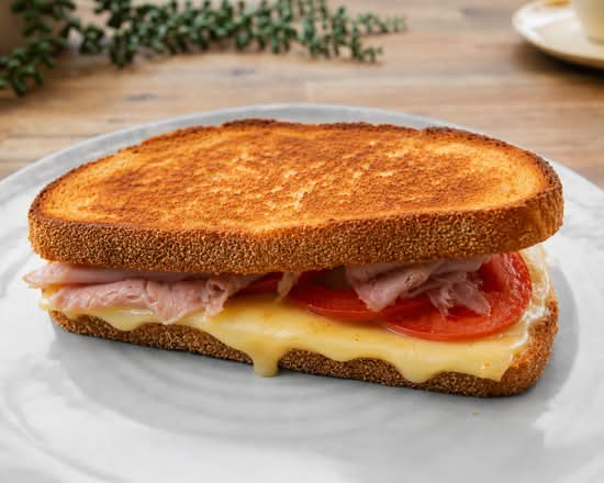 Ham, Cheese and Tomato Toastie