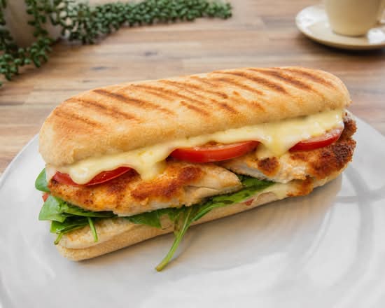 Chicken Schnitzel Panini