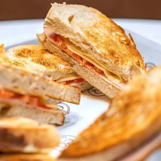 Ham, Cheese and Tomato Toastie