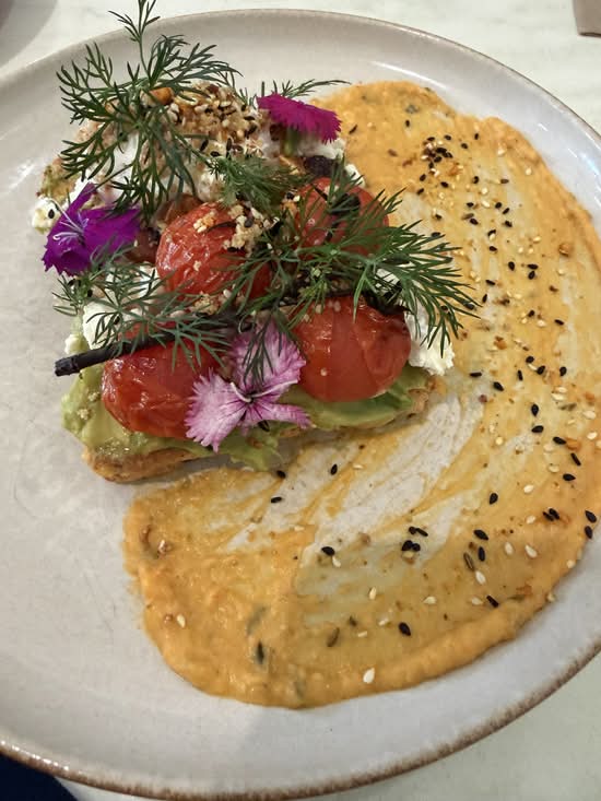 Avocado & Feta on Toast (V) (GFO)