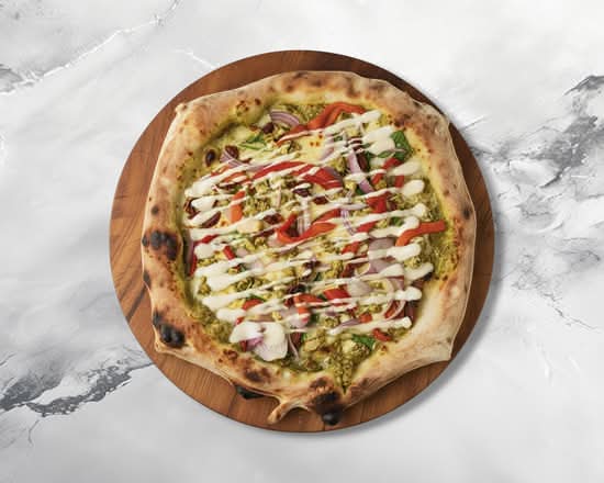 Pesto Chicken Pizza