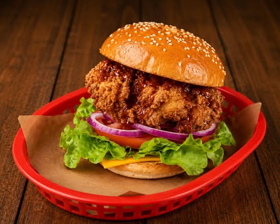 Buttermilk Southern Fried Chicken Burger
